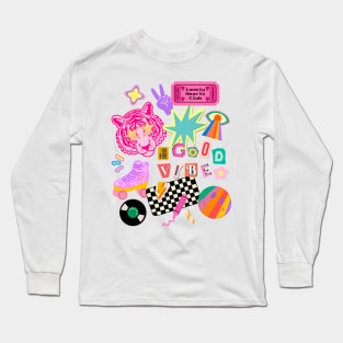 Retro Vibe Long Sleeve T-Shirt